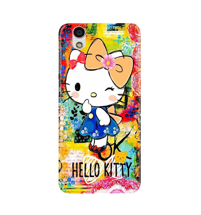 Hello Kitty Mobile Back Case for Gionee F103 (Design - 362)