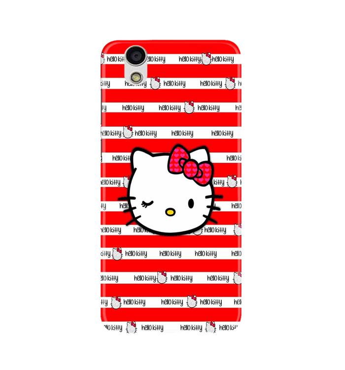 Hello Kitty Mobile Back Case for Gionee F103 (Design - 364)