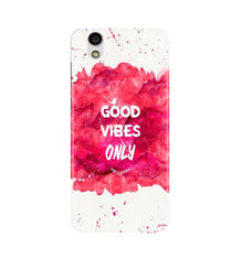 Good Vibes Only Mobile Back Case for Gionee F103 (Design - 393)