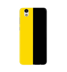 Black Yellow Pattern Mobile Back Case for Gionee F103 (Design - 397)