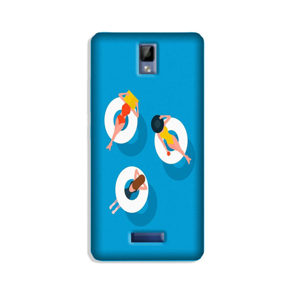 Girlish Mobile Back Case for Gionee P7 (Design - 306)