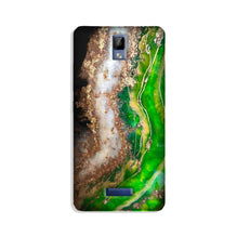 Marble Texture Mobile Back Case for Gionee P7 (Design - 307)