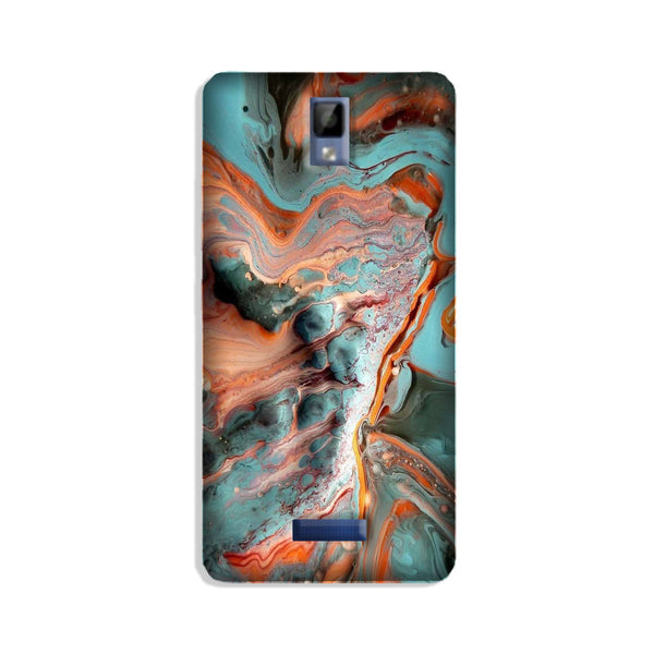 Marble Texture Mobile Back Case for Gionee P7 (Design - 309)