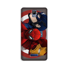 Superhero Mobile Back Case for Gionee P7 (Design - 311)
