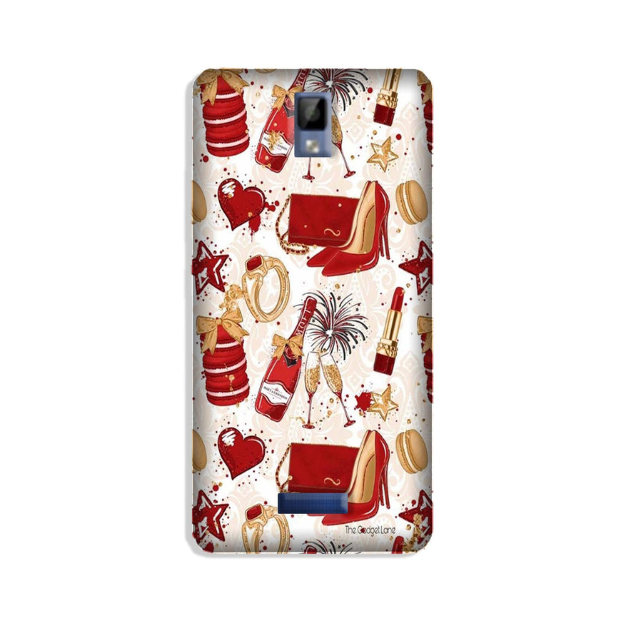 Girlish Mobile Back Case for Gionee P7 (Design - 312)