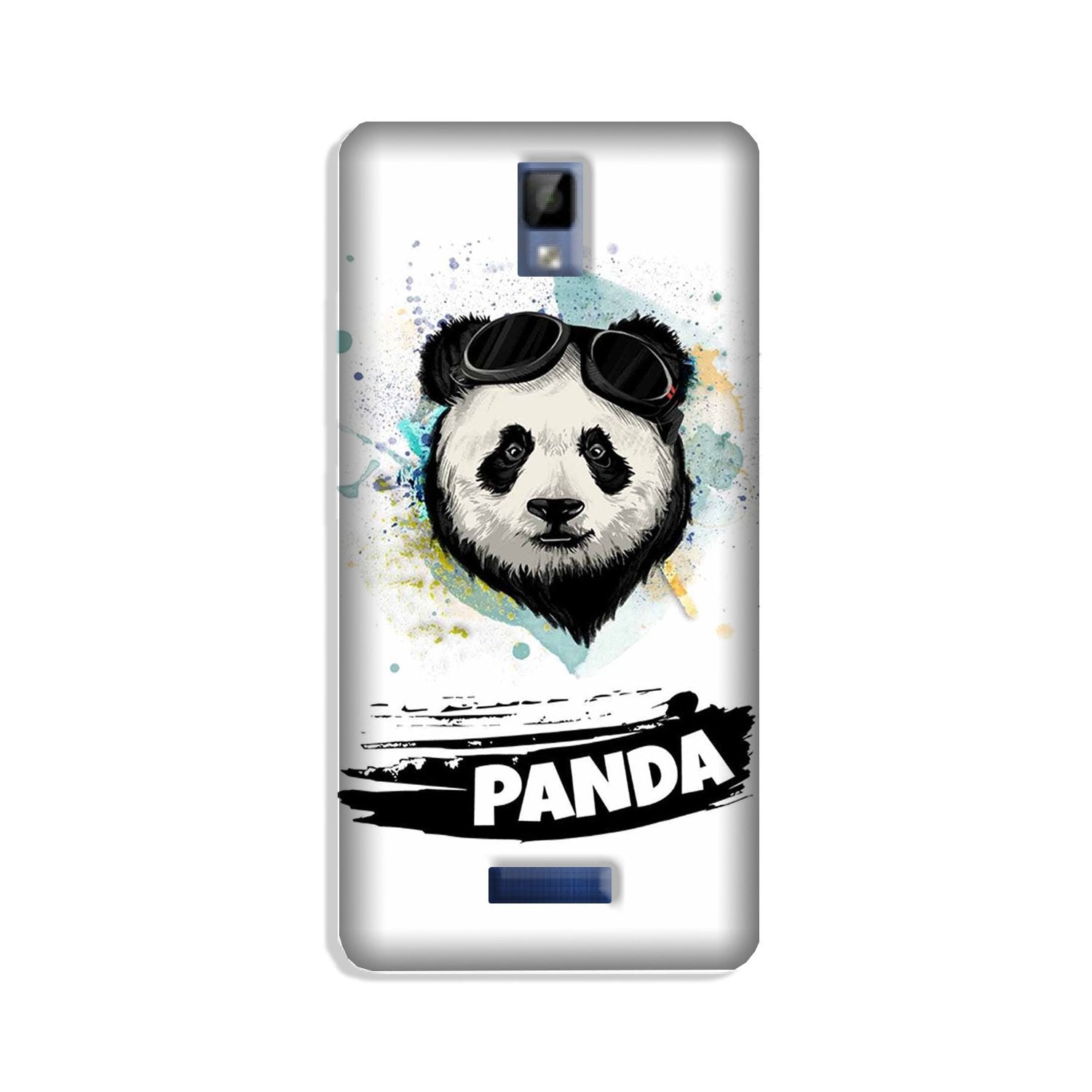 Panda Mobile Back Case for Gionee P7 (Design - 319)
