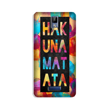 Hakuna Matata Mobile Back Case for Gionee P7 (Design - 323)