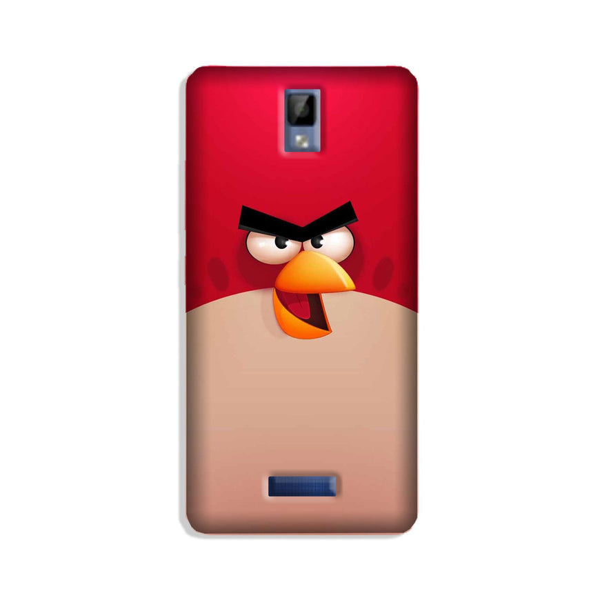 Angry Bird Red Mobile Back Case for Gionee P7 (Design - 325)