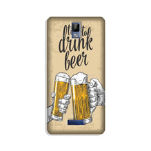 Drink Beer Mobile Back Case for Gionee P7 (Design - 328)