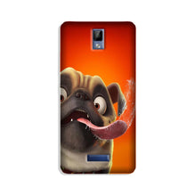 Dog Mobile Back Case for Gionee P7 (Design - 343)