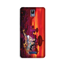 Aladdin Mobile Back Case for Gionee P7 (Design - 345)