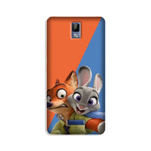 Cartoon Mobile Back Case for Gionee P7 (Design - 346)