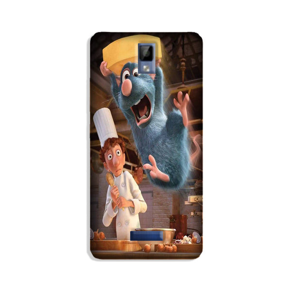 Ratatouille Mobile Back Case for Gionee P7 (Design - 347)