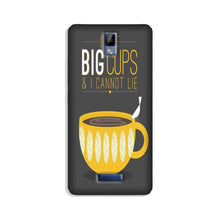 Big Cups Coffee Mobile Back Case for Gionee P7 (Design - 352)
