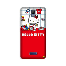 Hello Kitty Mobile Back Case for Gionee P7 (Design - 363)