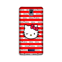 Hello Kitty Mobile Back Case for Gionee P7 (Design - 364)