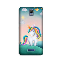 Unicorn Mobile Back Case for Gionee P7 (Design - 366)