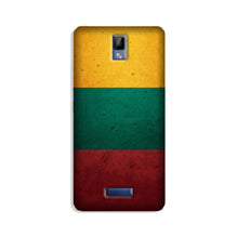 Color Pattern Mobile Back Case for Gionee P7 (Design - 374)