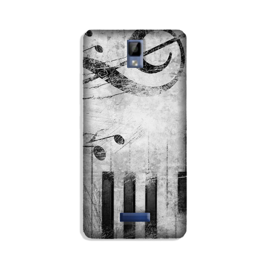 Music Mobile Back Case for Gionee P7 (Design - 394)
