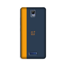 Oneplus Logo Mobile Back Case for Gionee P7 (Design - 395)