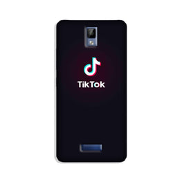 Tiktok Mobile Back Case for Gionee P7 (Design - 396)