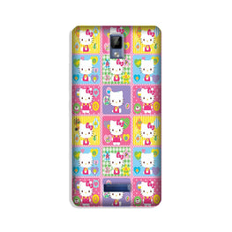 Kitty Mobile Back Case for Gionee P7 (Design - 400)