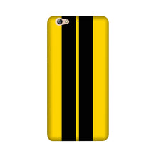 Black Yellow Pattern Mobile Back Case for Gionee S6 (Design - 377)