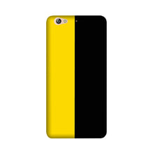 Black Yellow Pattern Mobile Back Case for Gionee S6 (Design - 397)