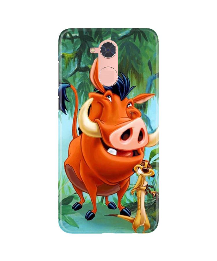 Timon and Pumbaa Mobile Back Case for Gionee S6 Pro (Design - 305)