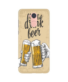 Drink Beer Mobile Back Case for Gionee S6 Pro (Design - 328)