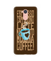 Love Coffee Mobile Back Case for Gionee S6 Pro (Design - 351)