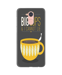 Big Cups Coffee Mobile Back Case for Gionee S6 Pro (Design - 352)