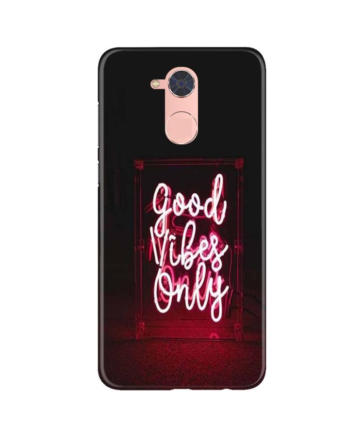 Good Vibes Only Mobile Back Case for Gionee S6 Pro (Design - 354)