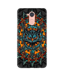 Owl Mobile Back Case for Gionee S6 Pro (Design - 360)