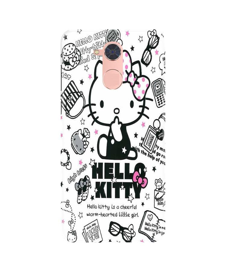 Hello Kitty Mobile Back Case for Gionee S6 Pro (Design - 361)