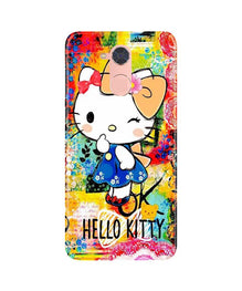 Hello Kitty Mobile Back Case for Gionee S6 Pro (Design - 362)