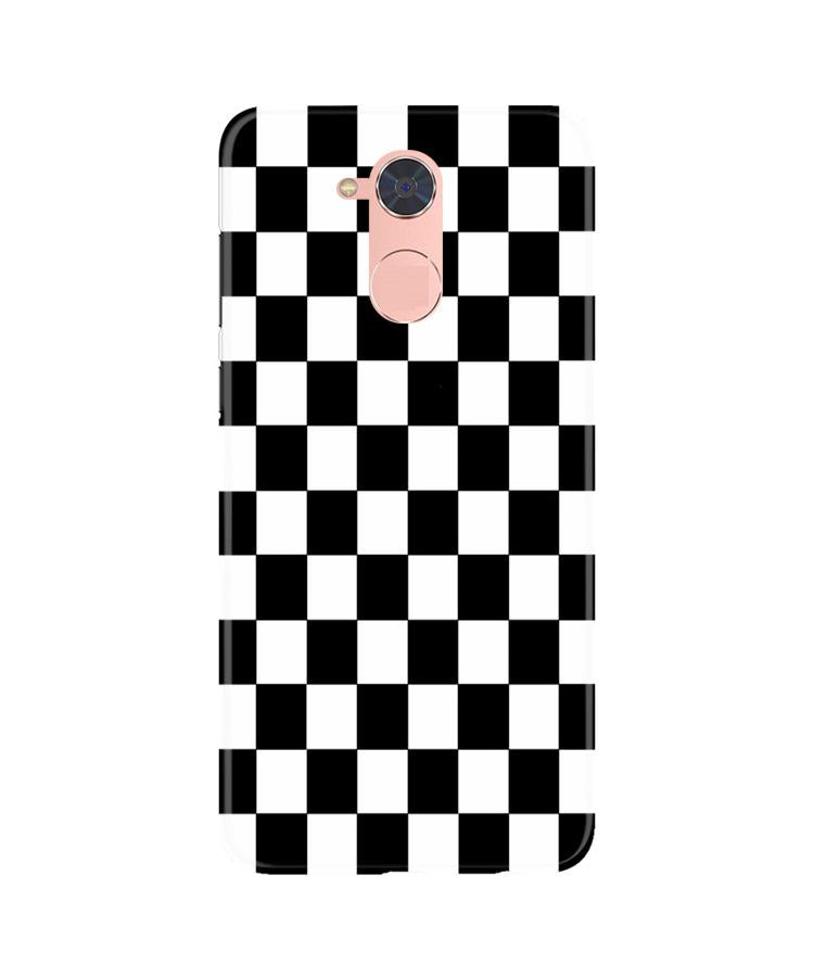 Black White Boxes Mobile Back Case for Gionee S6 Pro (Design - 372)