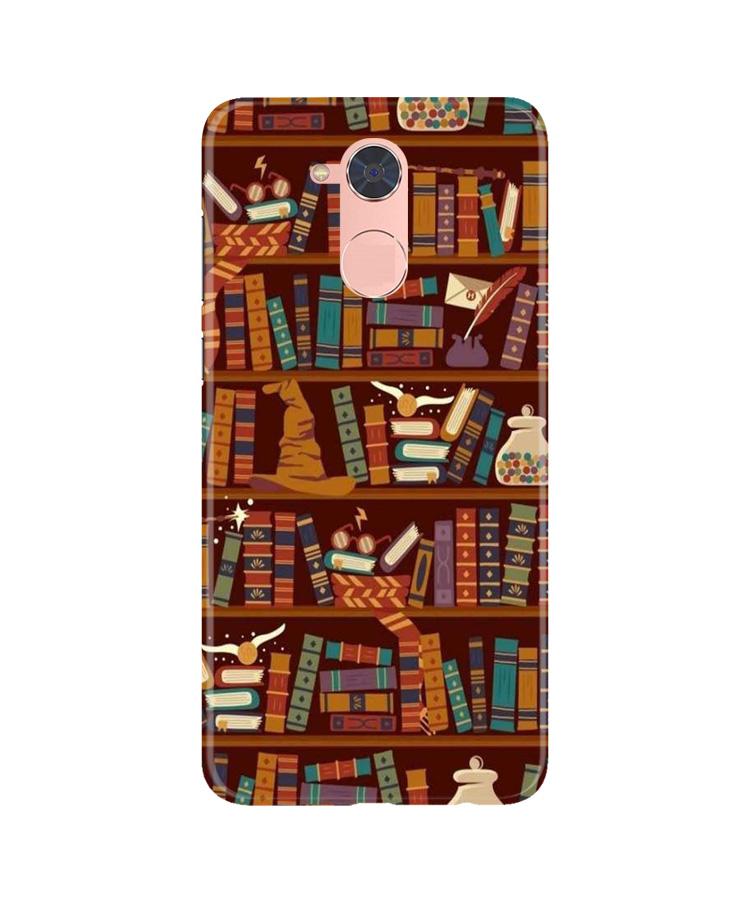 Book Shelf Mobile Back Case for Gionee S6 Pro (Design - 390)