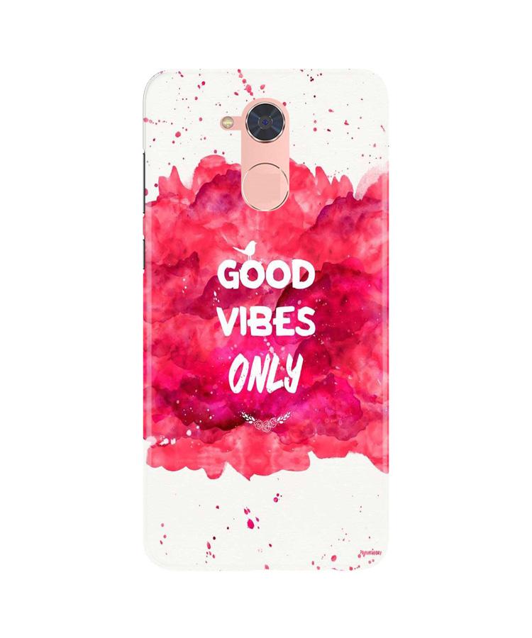 Good Vibes Only Mobile Back Case for Gionee S6 Pro (Design - 393)