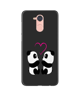 Panda Love Mobile Back Case for Gionee S6 Pro (Design - 398)