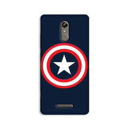 Captain America Case for Gionee S6s