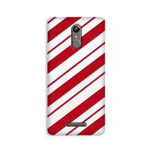 Red White Mobile Back Case for Gionee S6s (Design - 44)