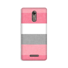 Pink white pattern Mobile Back Case for Gionee S6s (Design - 55)