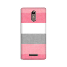 Pink white pattern Mobile Back Case for Gionee S6s (Design - 55)
