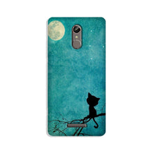 Moon cat Mobile Back Case for Gionee S6s (Design - 70)