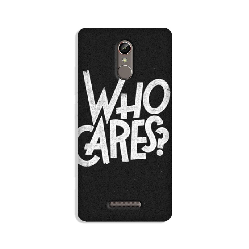 Who Cares Case for Gionee S6s