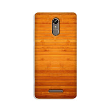 Wooden Look Mobile Back Case for Gionee S6s  (Design - 111)