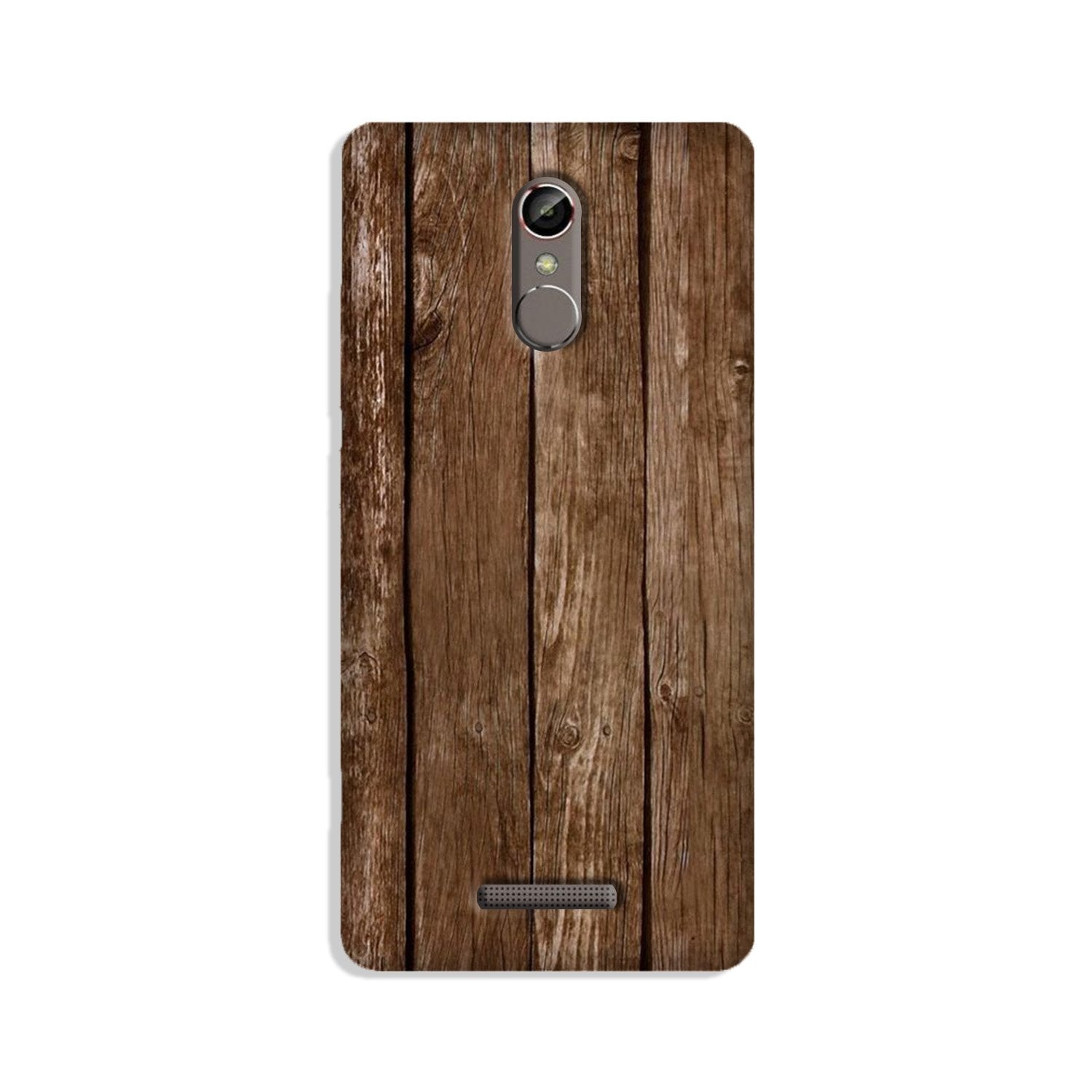 Wooden Look Case for Gionee S6s  (Design - 112)