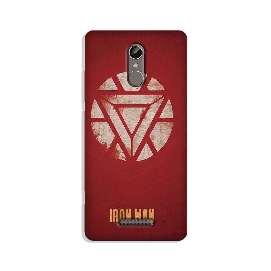 Iron Man Superhero Case for Gionee S6s  (Design - 115)