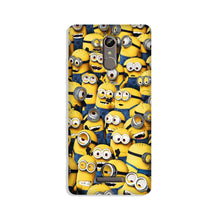 Minions Mobile Back Case for Gionee S6s  (Design - 126)